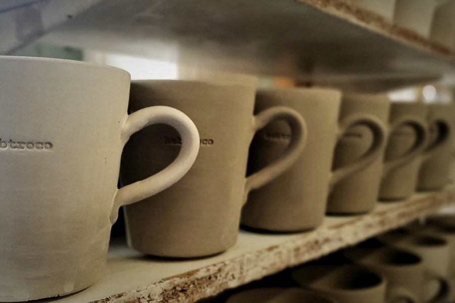 Hebtroco & Keith Brymer Jones coffee mugs
